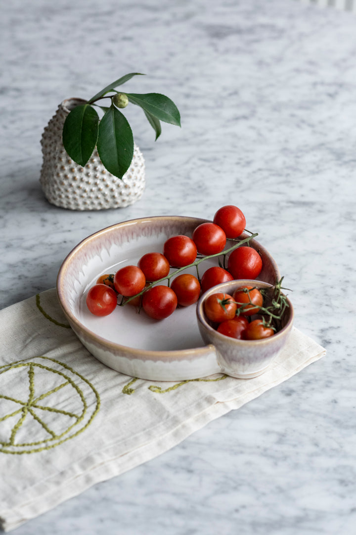 Bowl para aperitivo con Sección