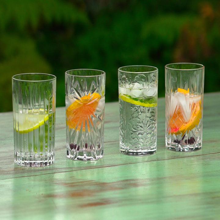 Set 4 Vasos Longdrink Mixology