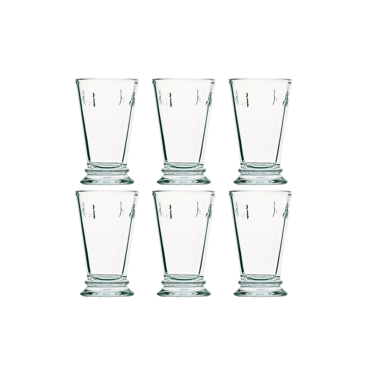 Set 6 Vasos Altos Abeja 310 ml