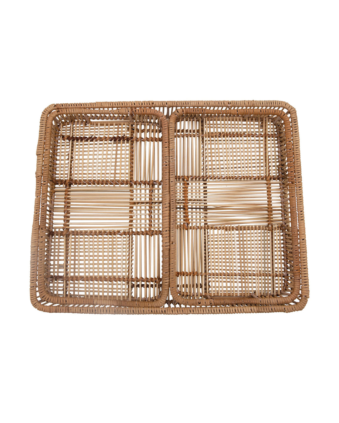 Bandeja de Rattan Rectangular